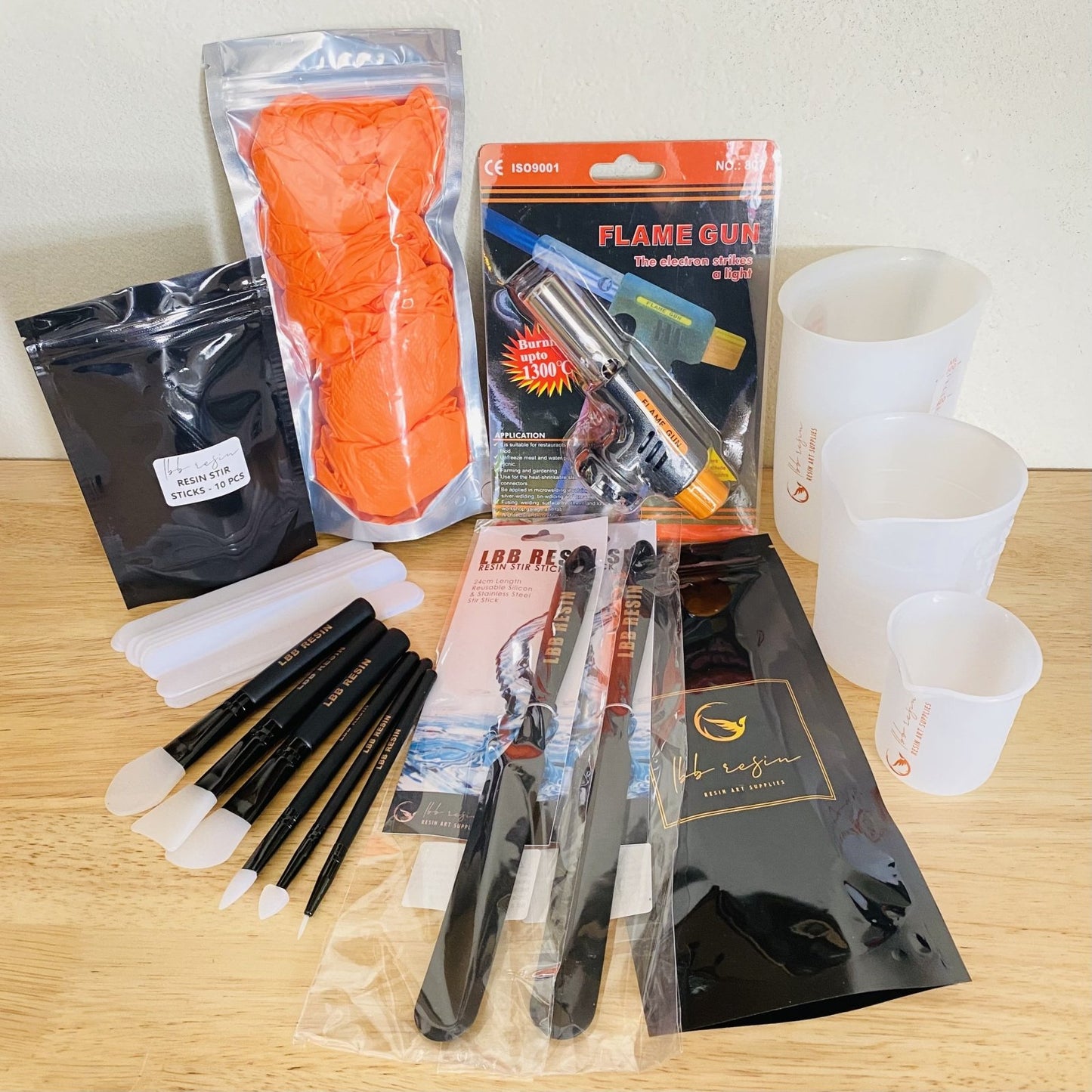 Large Resin Accessories Pack - LBB Resin - spo-default, spo-disabled, tool, Wholesale