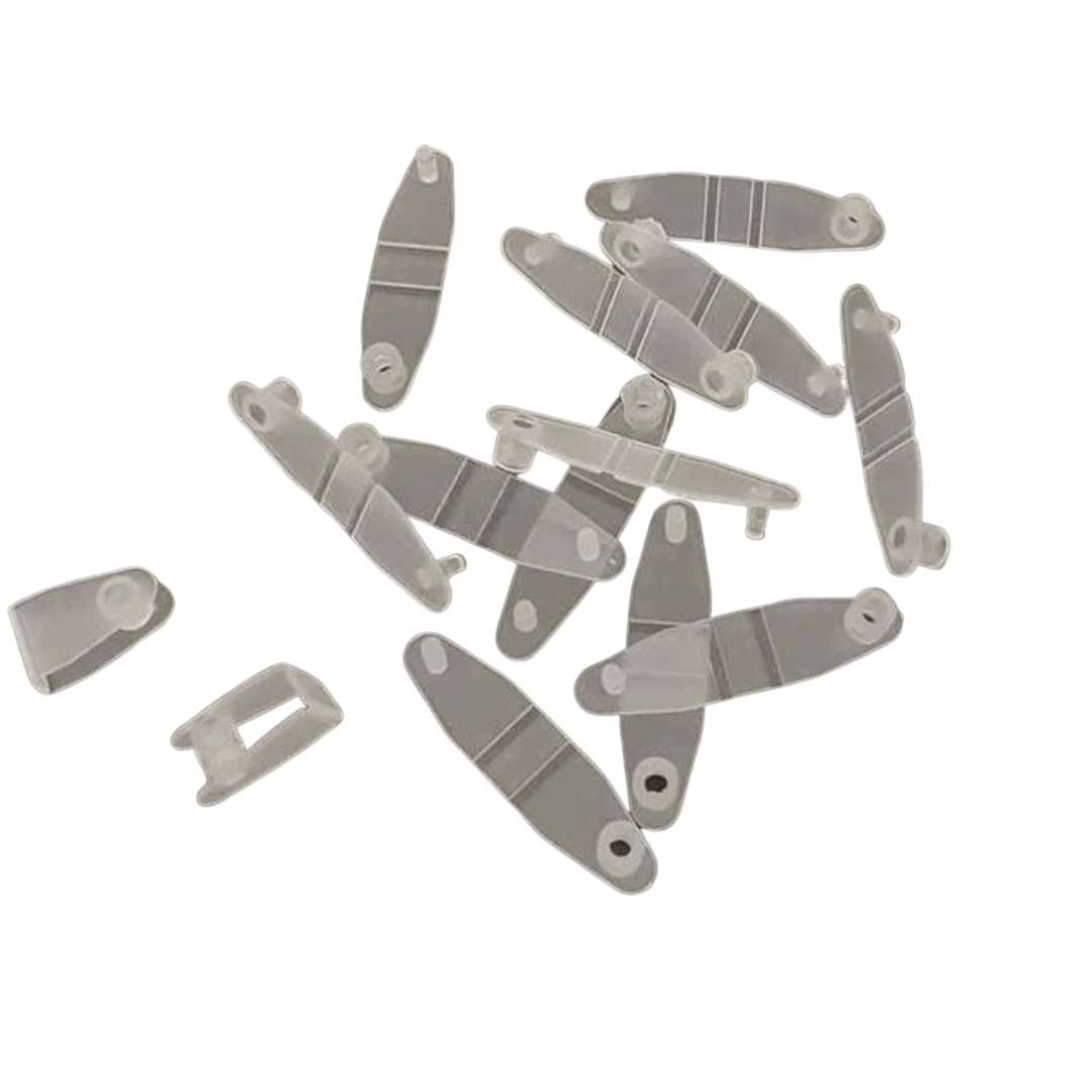 Plastic keyring clip snaps 50 packAccessoriesLBB Resinclasp