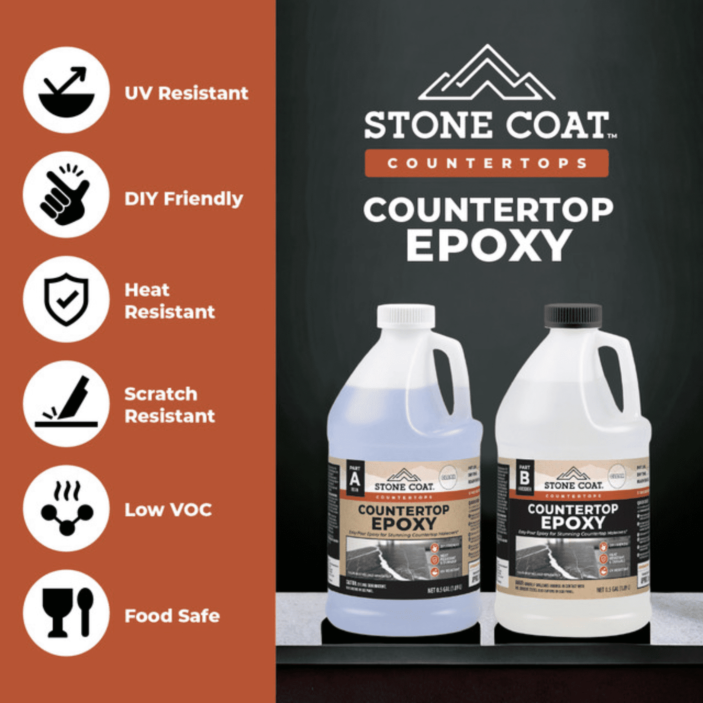 Stone Coat Countertop Resin Food Safe