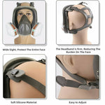 Full face Reusable Respirator (One Size)AccessoriesLBB Resinfeature