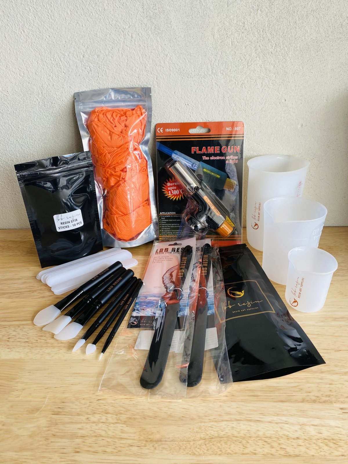 Large Resin Accessories Pack - LBB Resin - spo-default, spo-disabled, tool, Wholesale