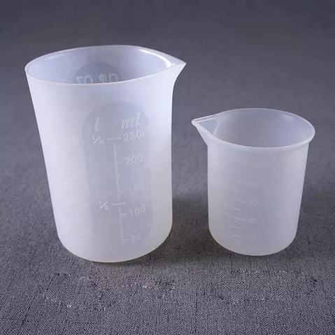 Silicone Measuring & Mixing Cups 100, 250 & 500ml – LBB Resin