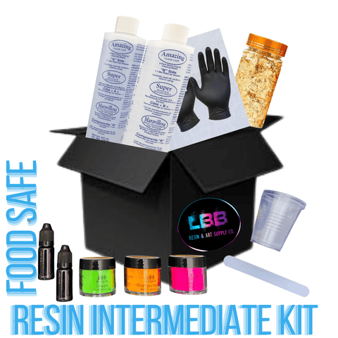 Intermediate Resin Kit - Limited Food Safe (946ml)  Great for tumblers & Cheeseboards - LBB Resin - feature; pos, kit, resin products, Section 8, spo-default, spo-disabled, Wholesale