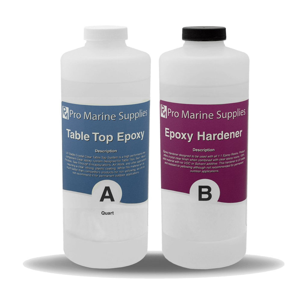 Pro Marine Table Top Epoxy Food Safe LBB Resin