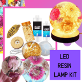 Resin Starter Kit 300ml with LED Lamp and mouldKitLBB Resinkit
