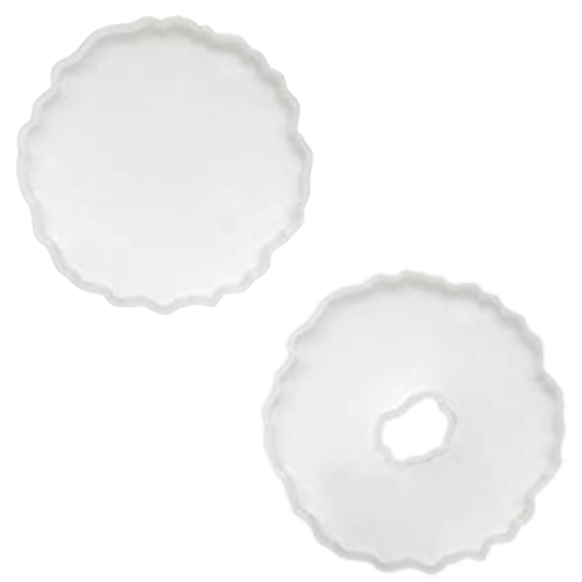 Silicone Mould Geode CoasterMouldLBB Resinmould