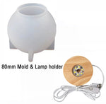 Sphere Mould and Lamp Base - LBB Resin - ball, base, globe, lamp, mould, round, Wholesale